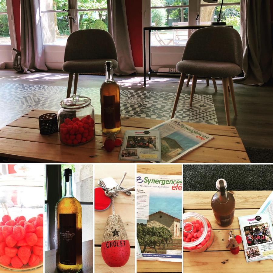 Au Rez De Jardin Hotel Cholet Kültér fotó